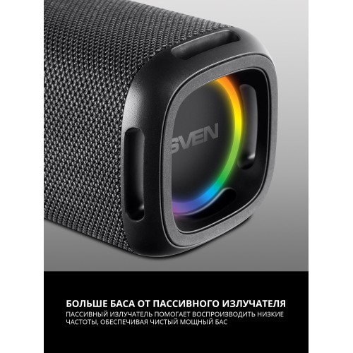 Портативная акустика SVEN PS-155 (SV-022334) (черный) 3