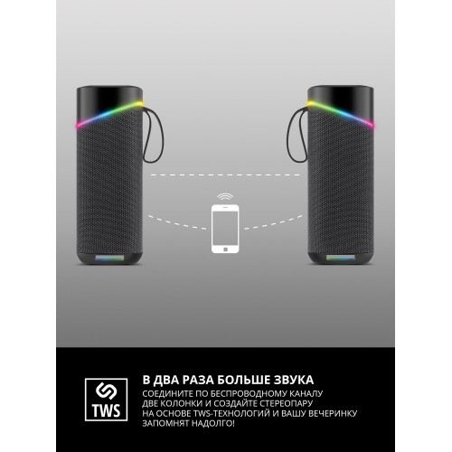 Портативная акустика SVEN PS-155 (SV-022334) (черный) 5