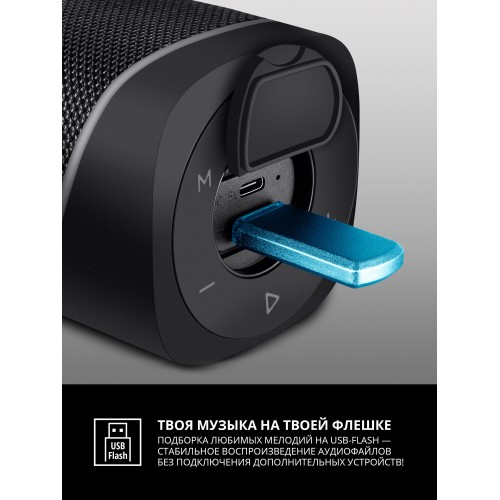 Портативная акустика SVEN PS-155 (SV-022334) (черный) 8