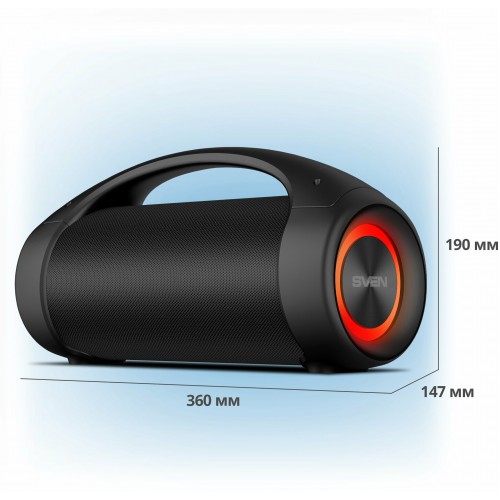 Портативная акустика SVEN PS-370 (SV-020408) (черный) 1
