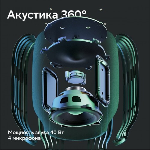 Умная колонка SBER SberBoom SBDV-00090A Салют (черный) 6