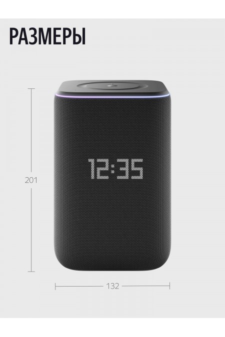 Умная колонка Яндекс Станция 3 с Алисой на YandexGPT (черный) 2