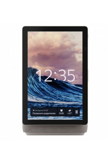 Умная колонка Яндекс Станция Дуо Макс с Алисой, с Zigbee на YandexGPT (бежевый) 2