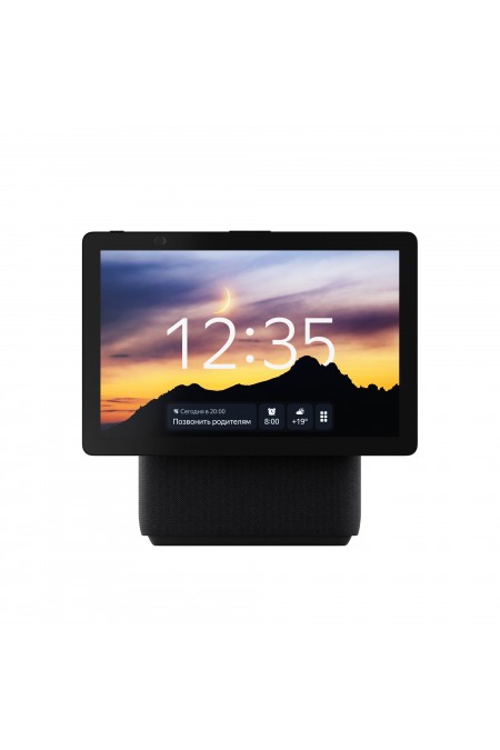 Умная колонка Яндекс Станция Дуо Макс с Алисой, с Zigbee на YandexGPT (черный) 