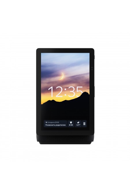 Умная колонка Яндекс Станция Дуо Макс с Алисой, с Zigbee на YandexGPT (черный) 1