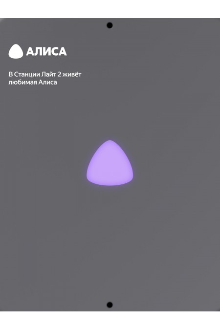 Умная колонка Яндекс Станция Лайт 2 (без часов) с Алисой (графитовый) 5