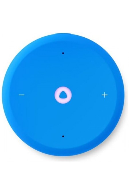 Умная колонка Яндекс Станция Лайт 2 (без часов) с Алисой (синий) 1