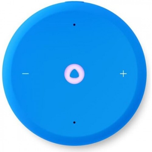 Умная колонка Яндекс Станция Лайт 2 (без часов) с Алисой (синий) 1