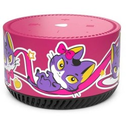 Умная колонка Яндекс Станция Лайт Rainbo Catty (розовый/рисунок)