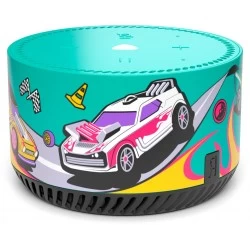 Умная колонка Яндекс Станция Лайт Rainbo Rainbo Racer (бирюзовый/рисунок)