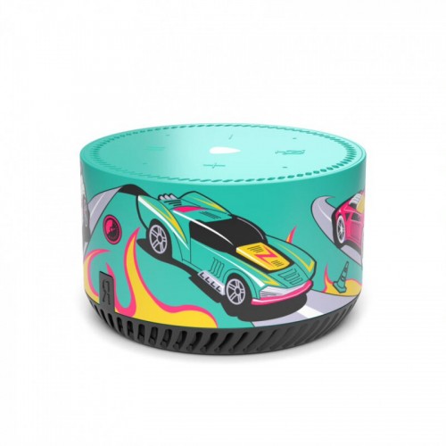 Умная колонка Яндекс Станция Лайт Rainbo Rainbo Racer (бирюзовый/рисунок) 6