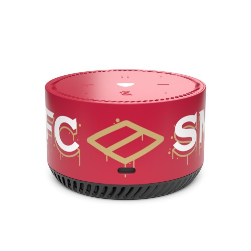 Умная колонка Яндекс Станция Лайт Rainbo Spartak (красный) 8