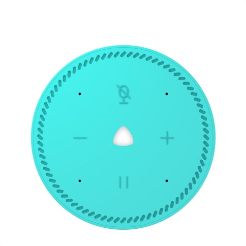 Умная колонка Яндекс Станция Лайт с Алисой на YandexGPT (бирюзовая мята) 2