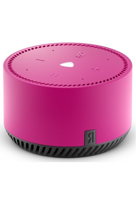 Умная колонка Яндекс Станция Лайт с Алисой на YandexGPT (фламинго) 