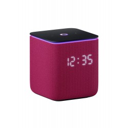 Умная колонка Яндекс Станция Миди с Алисой, с Zigbee на YandexGPT (малиновый)