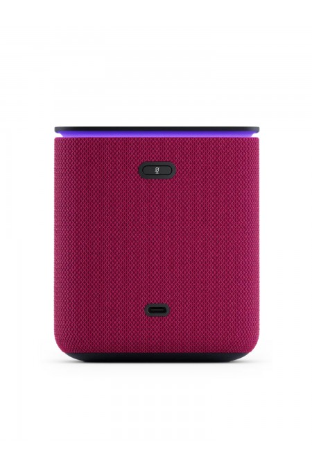 Умная колонка Яндекс Станция Миди с Алисой, с Zigbee на YandexGPT (малиновый) 2