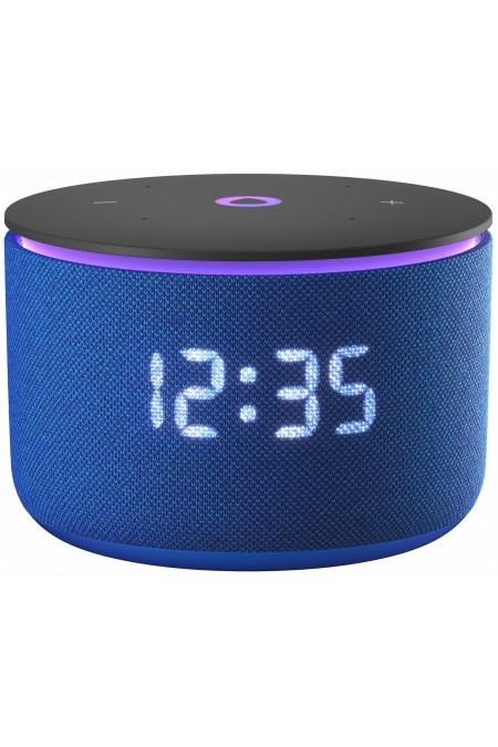 Умная колонка Яндекс Станция Мини 3 Про с Алисой, Zigbee (синий) 