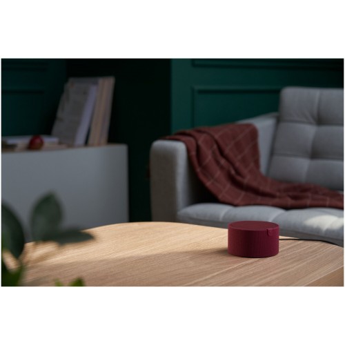 Умная колонка Яндекс Станция Мини (без часов) - с Алисой на YandexGPT (красный гранат) 4