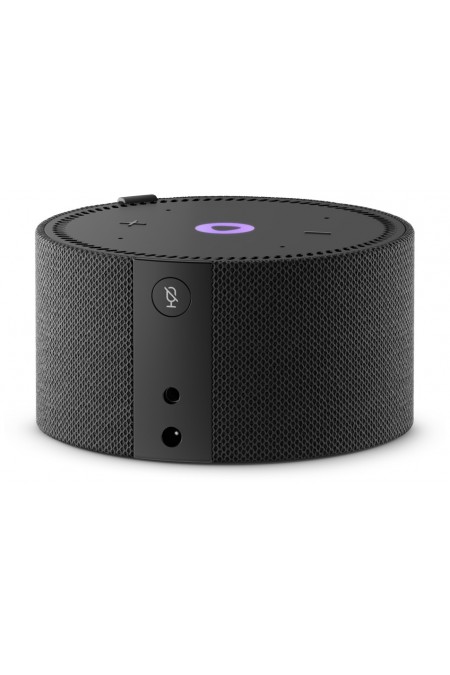 Умная колонка Яндекс Станция Мини (с часами) - с Алисой на YandexGPT (черный оникс) 2