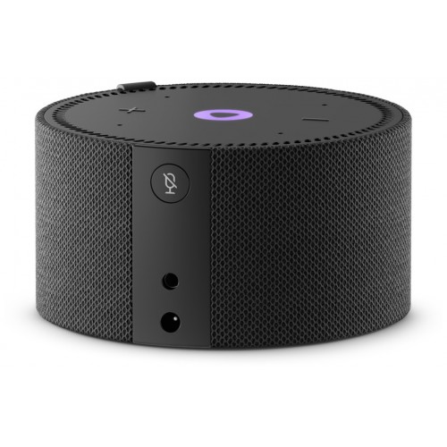 Умная колонка Яндекс Станция Мини (с часами) - с Алисой (черный оникс) 4