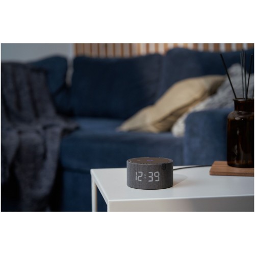 Умная колонка Яндекс Станция Мини (с часами) - с Алисой (черный оникс) 7