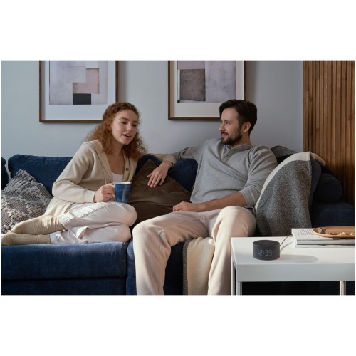 Умная колонка Яндекс Станция Мини (с часами) - с Алисой (черный оникс) 8