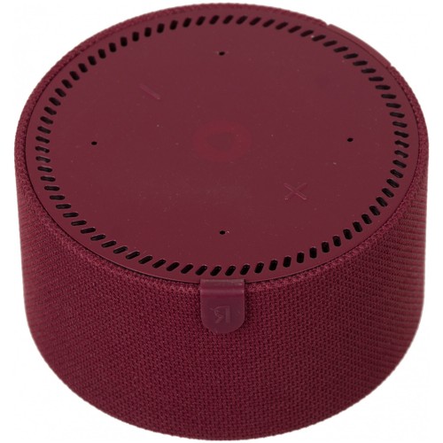 Умная колонка Яндекс Станция Мини (с часами) - с Алисой (красный гранат) 6