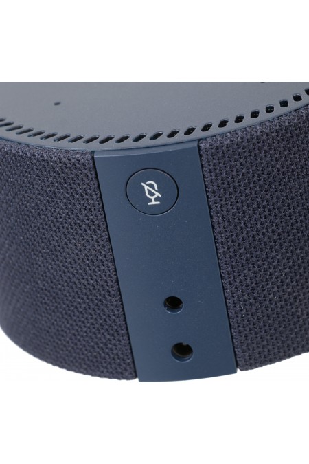 Умная колонка Яндекс Станция Мини (с часами) - с Алисой на YandexGPT (синий сапфир) 2