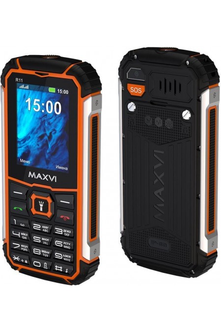 Телефон MAXVI R11 Orange (оранжевый) 