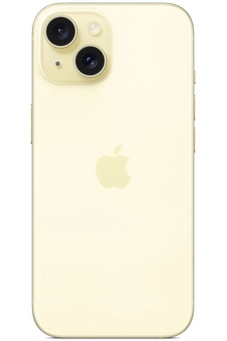 Смартфон Apple iPhone 15 128GB Yellow (желтый) 1