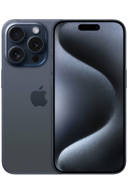 Смартфон Apple iPhone 15 Pro 128GB Blue Titanium (синий титан) 