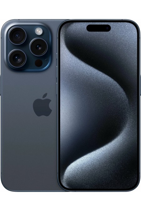 Смартфон Apple iPhone 15 Pro 128GB Blue Titanium (синий титан) 4