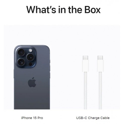 Смартфон Apple iPhone 15 Pro 1TB Blue Titanium (синий титан) 8