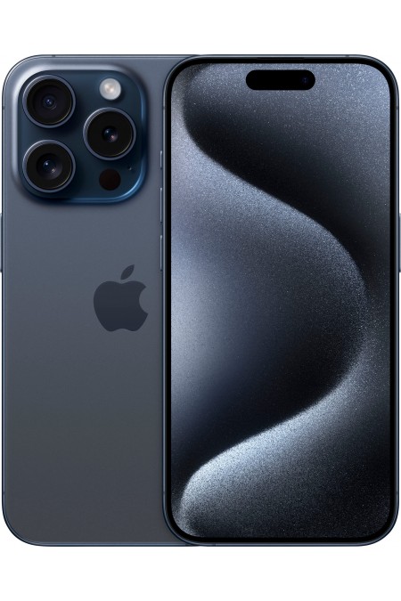 Смартфон Apple iPhone 15 Pro 256GB Blue Titanium (синий титан) 