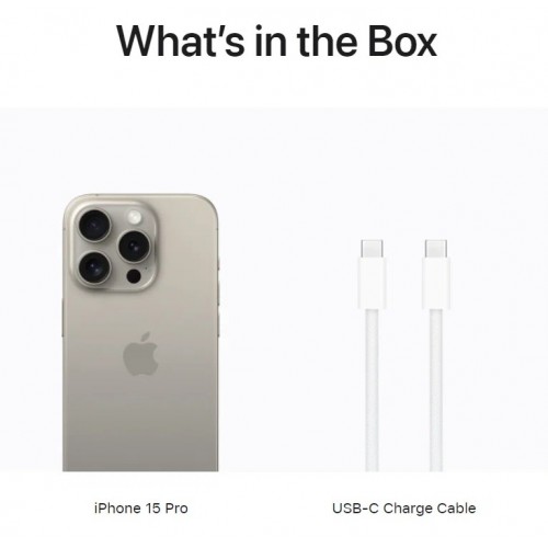 Смартфон Apple iPhone 15 Pro 256GB Natural Titanium (натуральный титан) 8