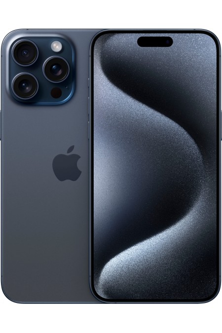 Смартфон Apple iPhone 15 Pro Max 1TB Blue Titanium (синий титан) 