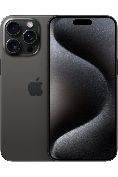 Смартфон Apple iPhone 15 Pro Max 512GB Black Titanium (черный титан) 