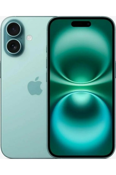 Смартфон Apple iPhone 16 128GB Dual nano SIM Teal (бирюзовый) 