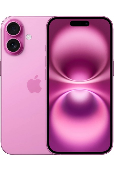 Смартфон Apple iPhone 16 256GB Dual nano SIM Pink (розовый) 