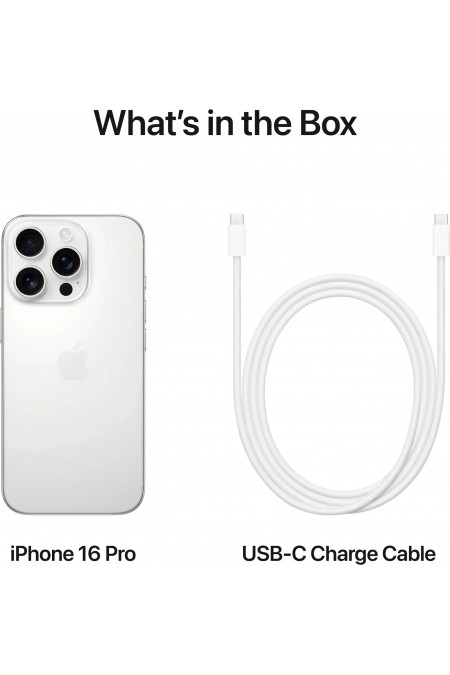 Смартфон Apple iPhone 16 Pro 1TB White Titanium (белый титан) 5
