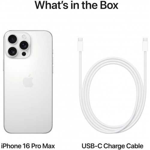 Смартфон Apple iPhone 16 Pro Max 256GB White Titanium (белый титан) 4