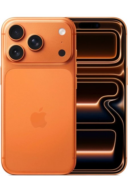 Смартфон Apple iPhone 17 Pro 256GB SIM+eSIM Cosmic Orange (космический оранжевый) 