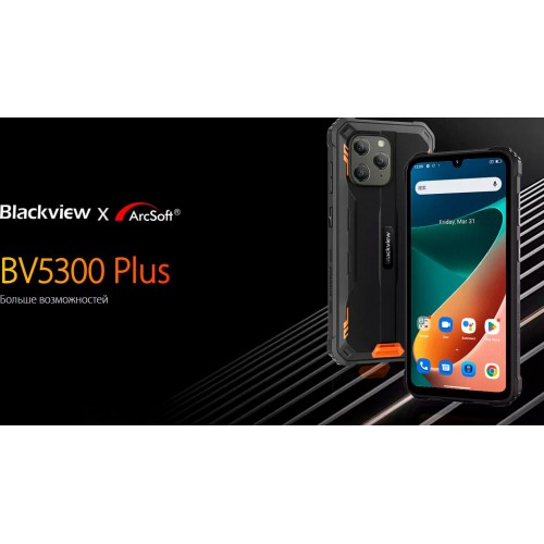 Смартфон Blackview BV5300 Plus 8/128GB Black (черный) 5