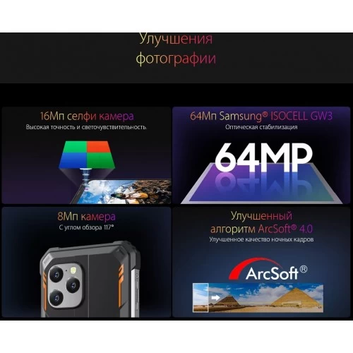 Смартфон Blackview BV8900 Pro 8/256GB Green (зеленый) 9