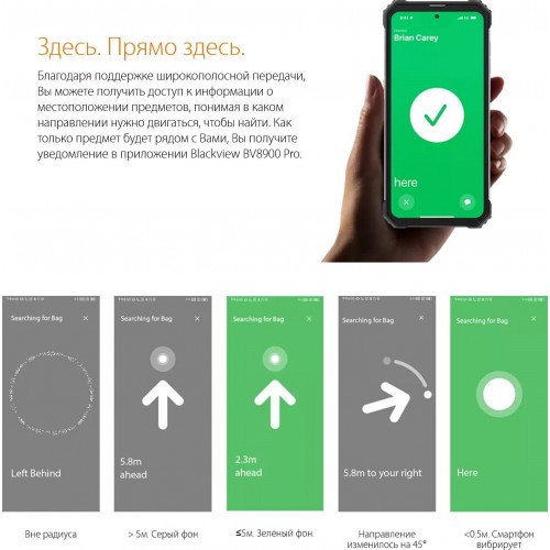 Смартфон Blackview BV8900 Pro 8/256GB Orange (оранжевый) 5