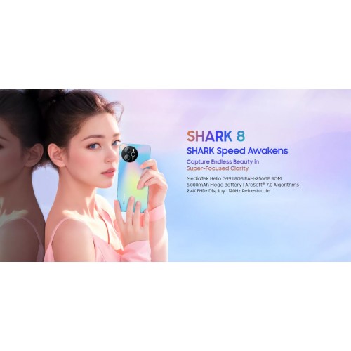 Смартфон Blackview Shark 8 8/128GB Galaxy Blue (голубой) 2