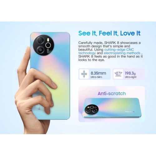 Смартфон Blackview Shark 8 8/128GB Scorching Gold (золотой) 4