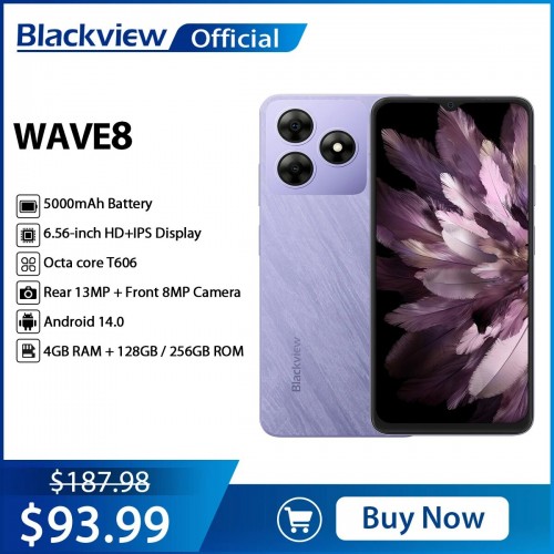 Смартфон Blackview Wave 8 4/128GB Black (черный) 1