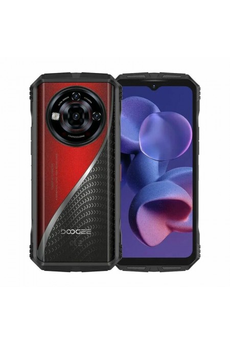 Смартфон DOOGEE S118 Pro 8/256GB Cornelian Red (черный/красный) 