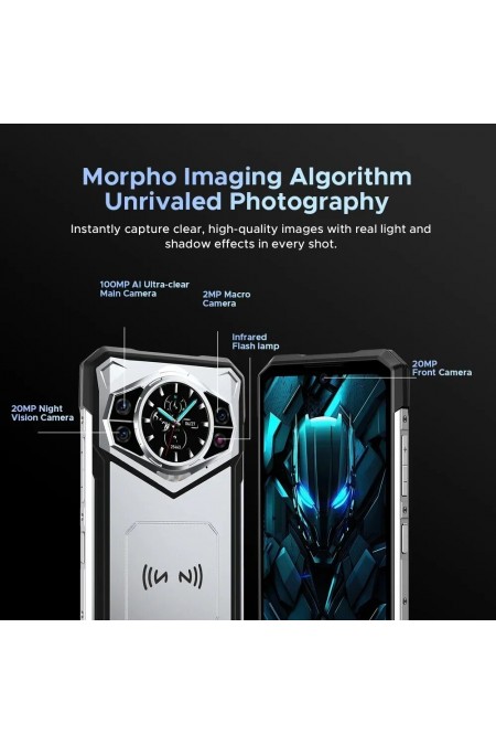 Смартфон DOOGEE S200 12/256GB Silver (серебристый) 4